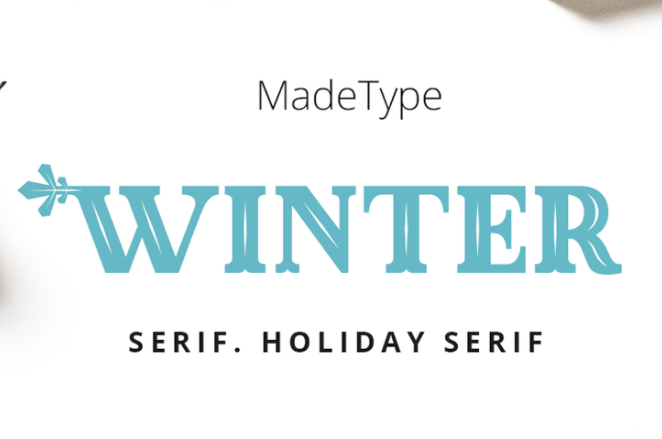 MADE Winter Font
